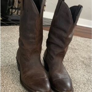 Durango Dark Brown Heeled Boots
